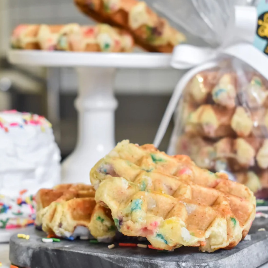 Triple Pack: Birthday Cake Waffles