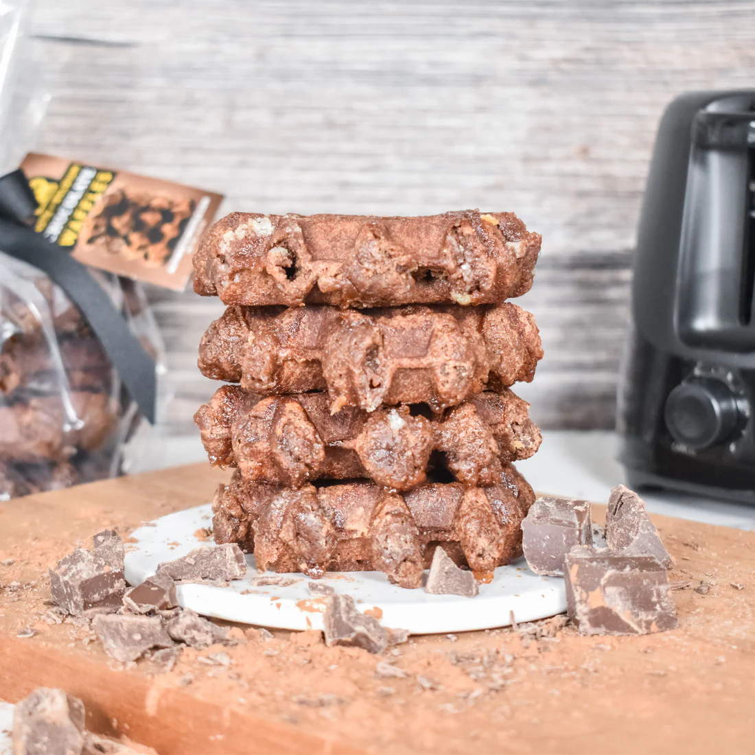 Triple Pack: Chocolate Waffles 